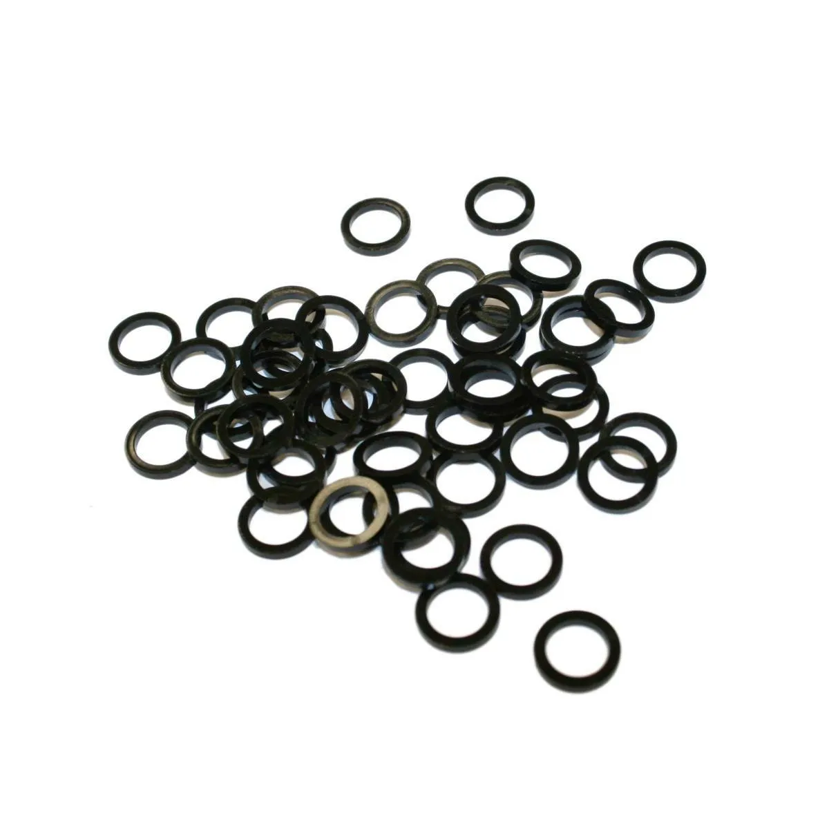 Gabel Crush Washer 8mm Qty 50 Unisex, schwarz, TU