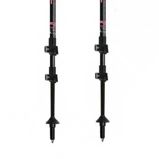 Gabel Escape Carbon Tour Lite Stöcke, Black / pink, 59-131cm