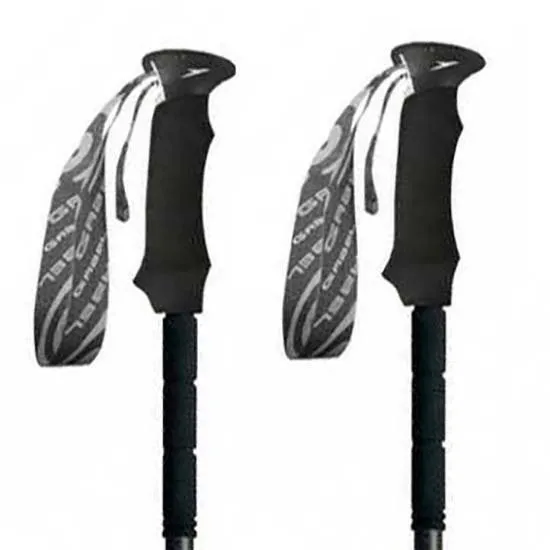 Gabel Escape Carbon Tour Lite Stöcke, Black / pink, 59-131cm