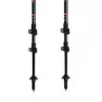 Gabel Escape Carbon Tour Lite Stöcke, Black / pink, 59-131cm