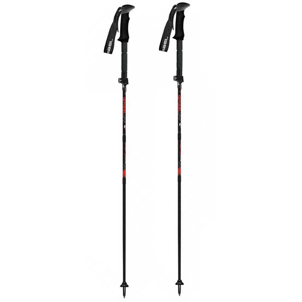 Gabel Fr-3 Ef Aluminio F60 Stöcke, Black / red, 37-130cm