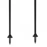 Gabel Fr-3 Ef Aluminio F60 Stöcke, Black / red, 37-130cm