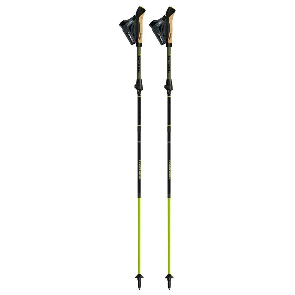 Gabel Fusion Wired 2025 Stöcke, Black, 110-130cm Gabel Fusion Wired 2025 Stöcke, Black, 110-130cm