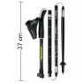 Gabel Fusion Wired Stöcke, Black / yellow, 110-130cm