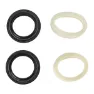 Gabel gelenke Dust Seal/Foam Ring 30mm X5mm (x2) Unisex, schwarz, TU