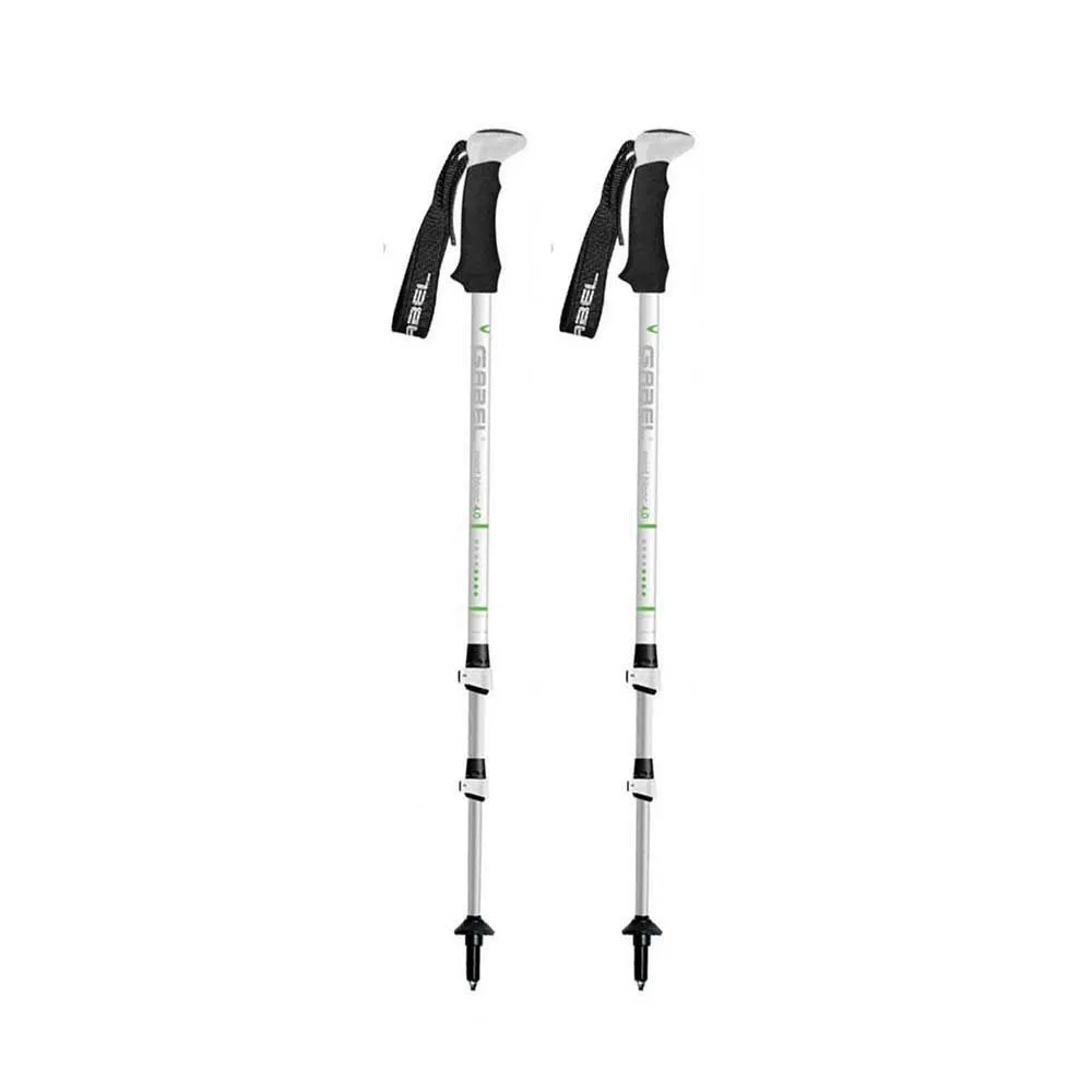 Gabel Mont Blanc Fl 4.0 Stöcke, White, 60-130cm Gabel Mont Blanc Fl 4.0 Stöcke, White, 60-130cm