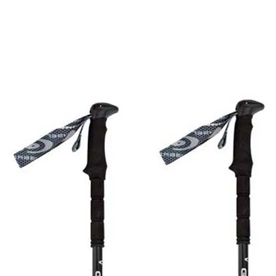 Gabel Mont Blanc Tour Lite Stöcke, Black / green, 66-144cm Gabel Mont Blanc Tour Lite Stöcke, Black / green, 66-144cm