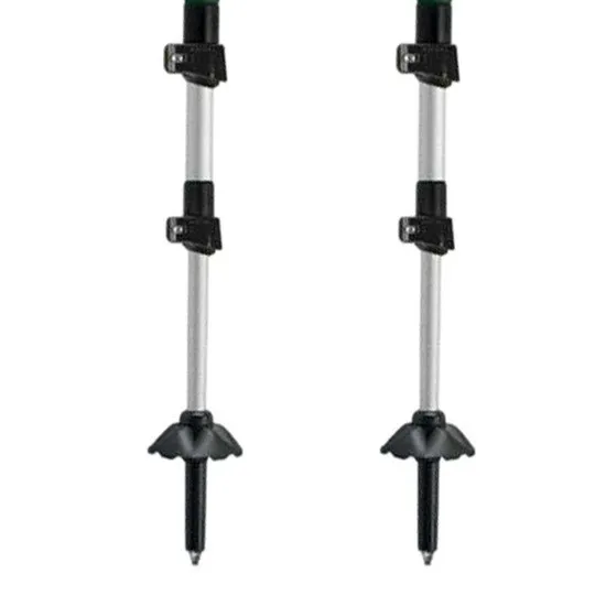 Gabel Montblanc Tour Alu Telescopic Stöcke, Moss, 66-144cm