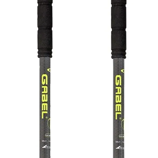 Gabel Multigrip Carbon Fl Ef Stöcke, Black / yellow, 66-144cm Gabel Multigrip Carbon Fl Ef Stöcke, Black / yellow, 66-144cm