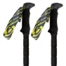 Gabel Multigrip Carbon Fl Ef Stöcke, Black / yellow, 66-144cm