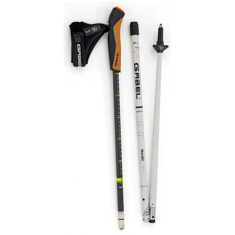 Gabel Nordic Revo Stöcke, White, 52-130cm Gabel Nordic Revo Stöcke, White, 52-130cm