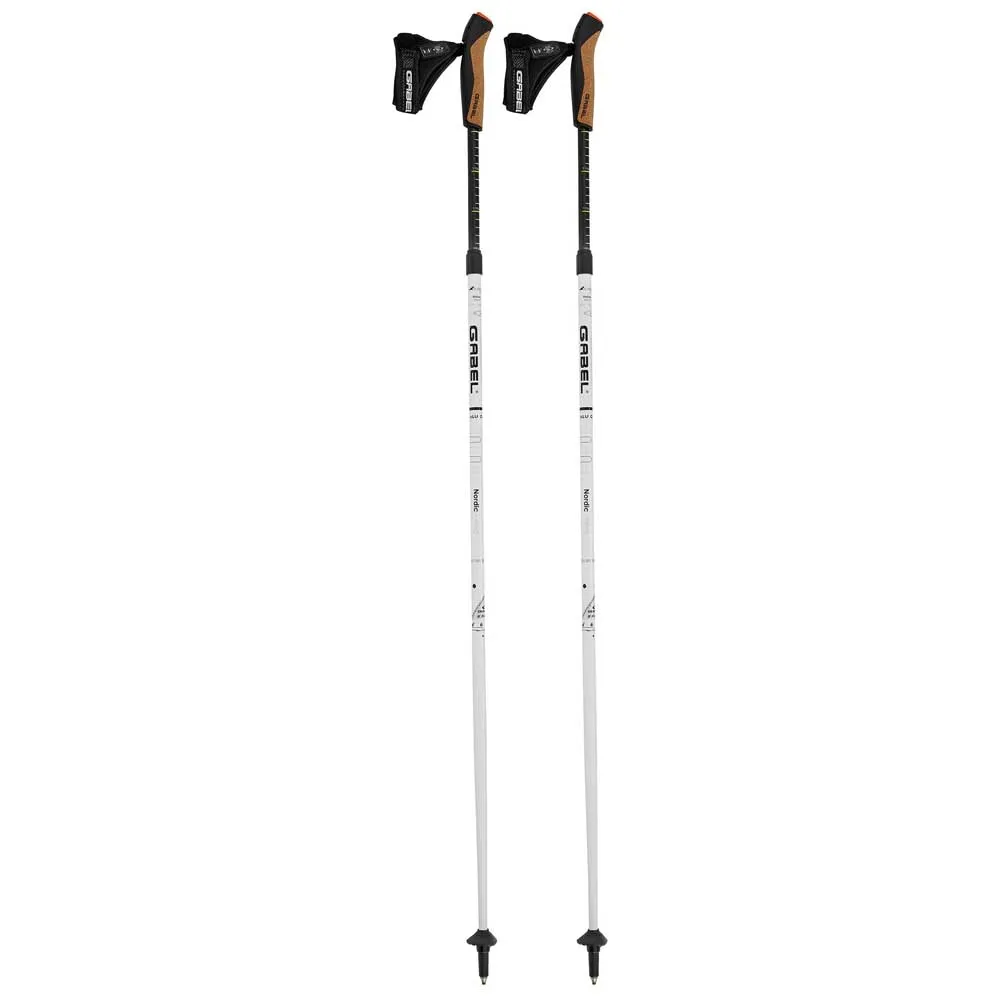 Gabel Nordic Revo Stöcke, White, 52-130cm Gabel Nordic Revo Stöcke, White, 52-130cm