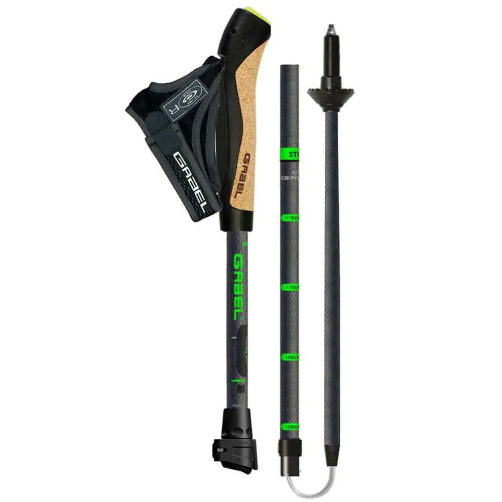 Gabel Springbok Xts Stöcke, Black, 105-120cm Gabel Springbok Xts Stöcke, Black, 105-120cm