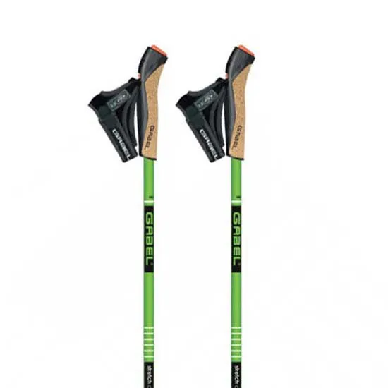 Gabel Stretch Carbon Stöcke, Green, 52-130cm Gabel Stretch Carbon Stöcke, Green, 52-130cm
