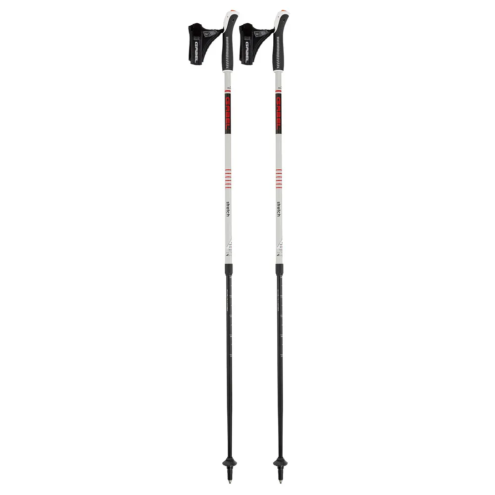 Gabel Stretch Ice Stöcke, White, 75-130cm Gabel Stretch Ice Stöcke, White, 75-130cm