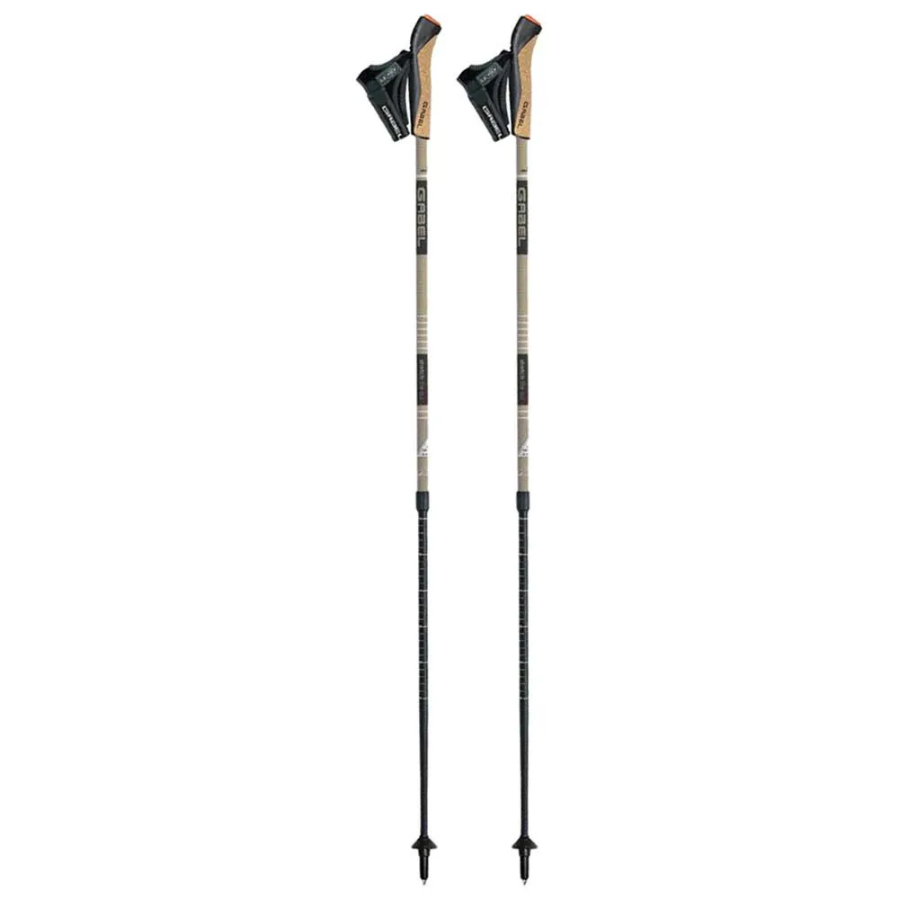 Gabel Stretch Lite Alu Extensible 2 Stöcke, Sand, 75-130cm Gabel Stretch Lite Alu Extensible 2 Stöcke, Sand, 75-130cm