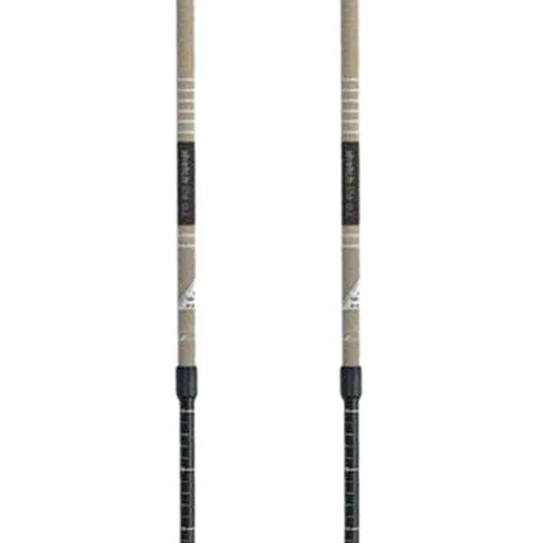 Gabel Stretch Lite Alu Extensible 2 Stöcke, Sand, 75-130cm Gabel Stretch Lite Alu Extensible 2 Stöcke, Sand, 75-130cm
