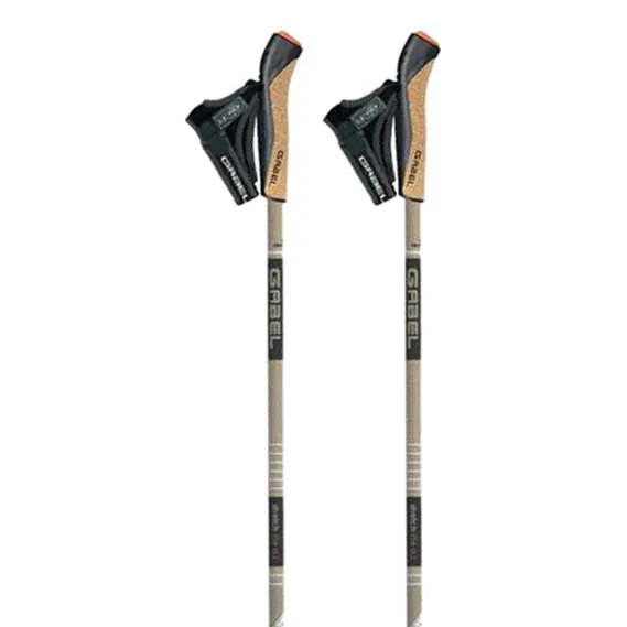 Gabel Stretch Lite Alu Extensible 2 Stöcke, Sand, 75-130cm Gabel Stretch Lite Alu Extensible 2 Stöcke, Sand, 75-130cm