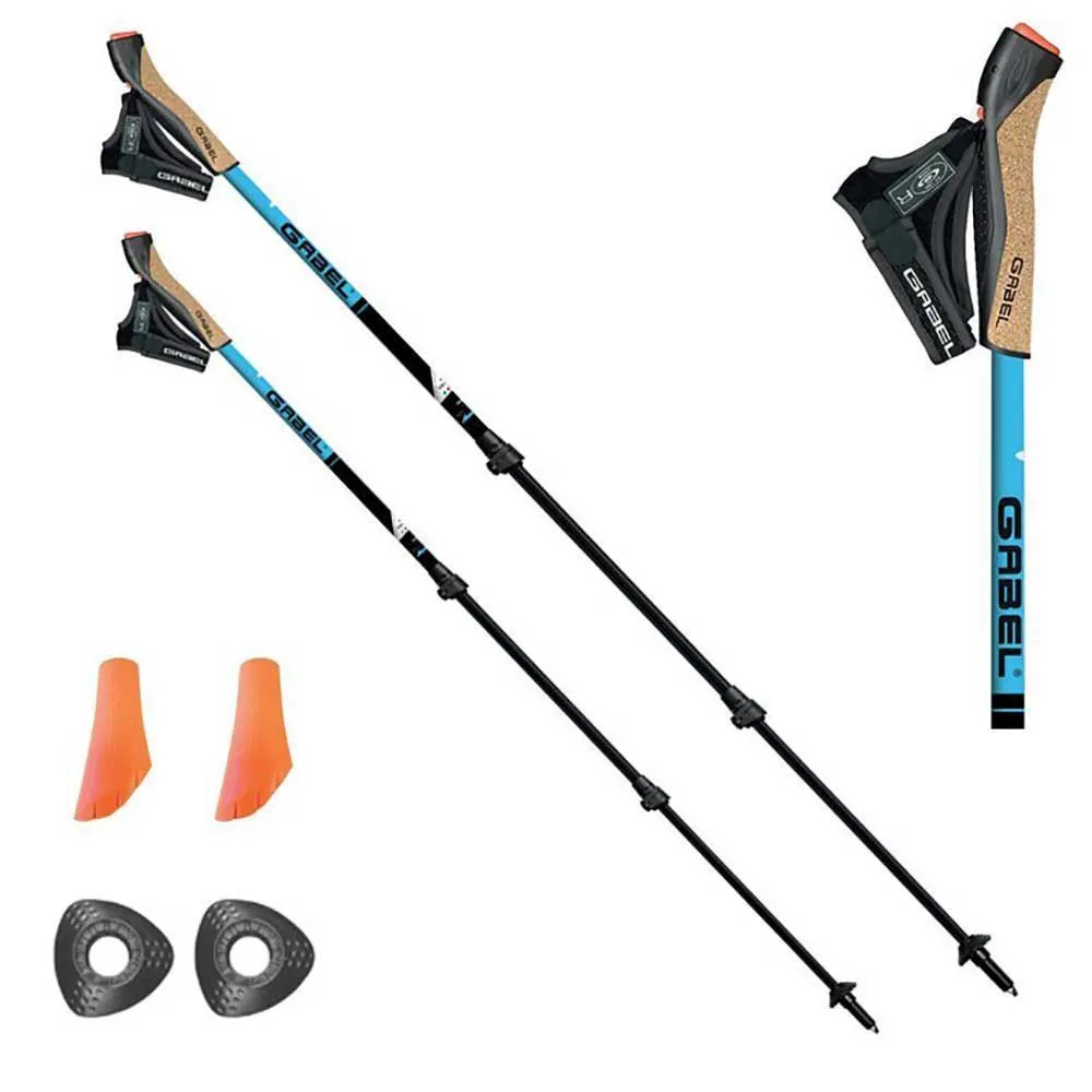 Gabel Tour Xt F.la.if56 Stöcke, Black / blue, 52-130cm Gabel Tour Xt F.la.if56 Stöcke, Black / blue, 52-130cm