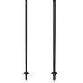 Gabel Viiper Re-volution Stöcke, Black, 105-130cm