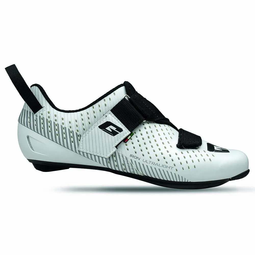 Gaerne Carbon G.iron Triathlon Rennradschuhe, White Gaerne Carbon G.iron Triathlon Rennradschuhe, White