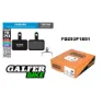 Galfer 293 Advanced Shimano Deore Scheibenbremsbeläge 30 Einheiten, Black, One Size