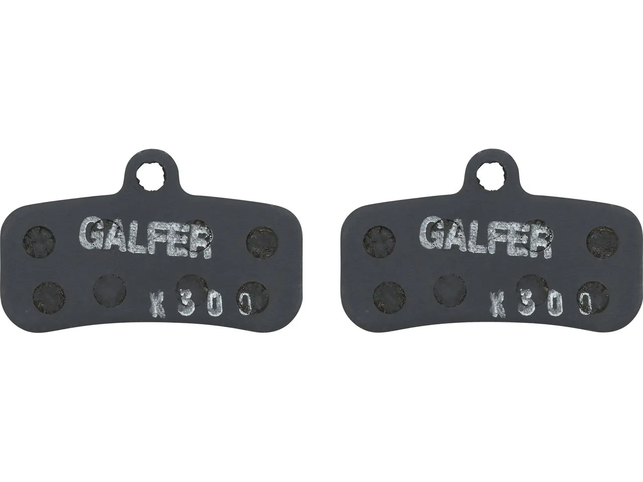 Galfer Bremsbeläge Disc Standard für Tektro, Schwarz, TE-002