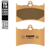 Galfer Fd118-g1370 Sinterbremsbeläge Galfer Fd118-g1370 Sinterbremsbeläge