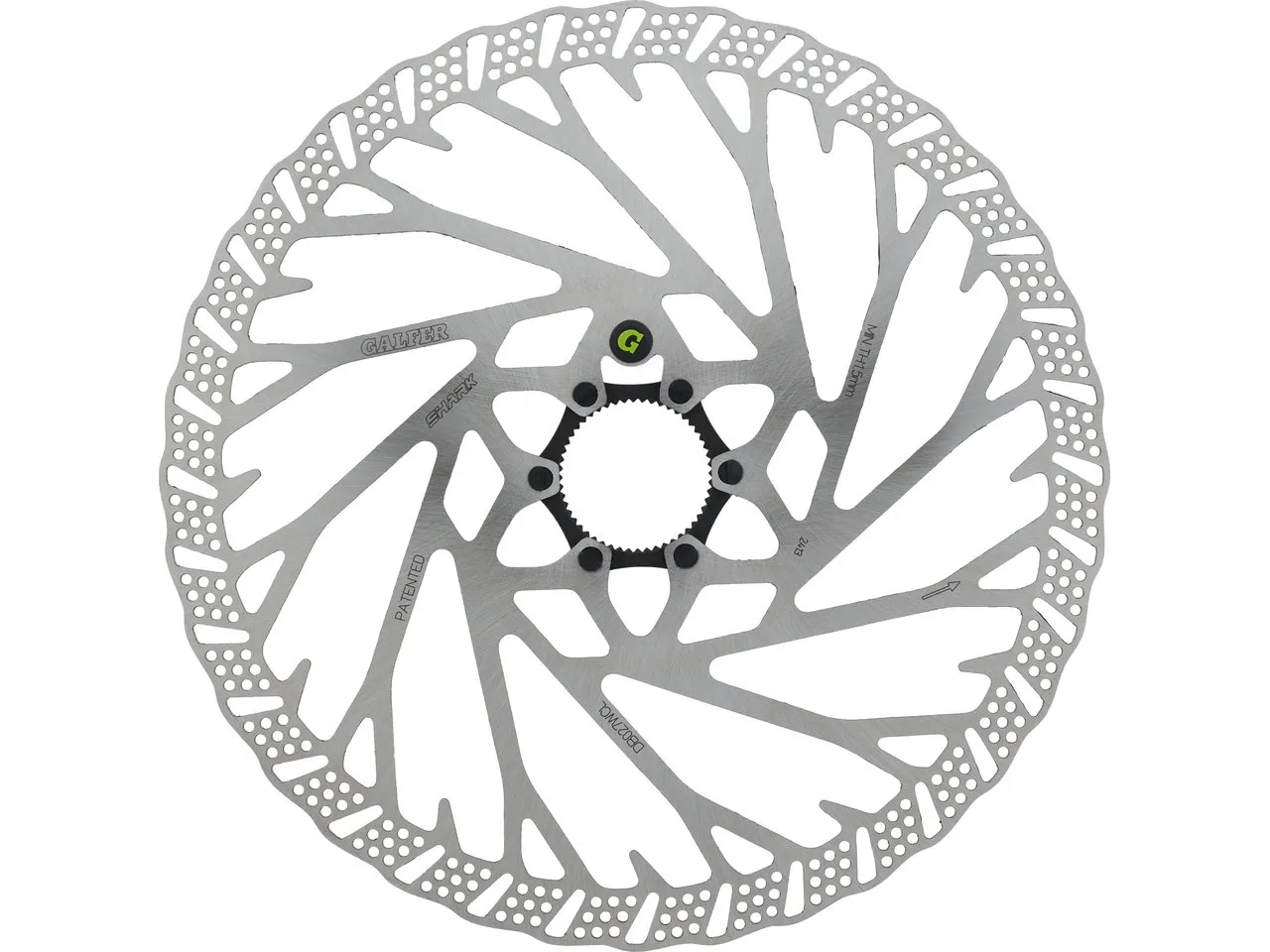 Galfer Fixed Disc Shark MTB Center Lock Bremsscheibe