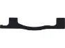 Galfer Scheibenbremsadapter für 203 mm Bremsscheibe, Schwarz, PM 6" auf PM +43mm