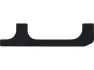 Galfer Scheibenbremsadapter für 223 mm Bremsscheibe, Schwarz, PM 6" auf PM +63mm