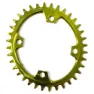 Garbaruk 104bcd Ovales Kettenblatt, Green, 36t