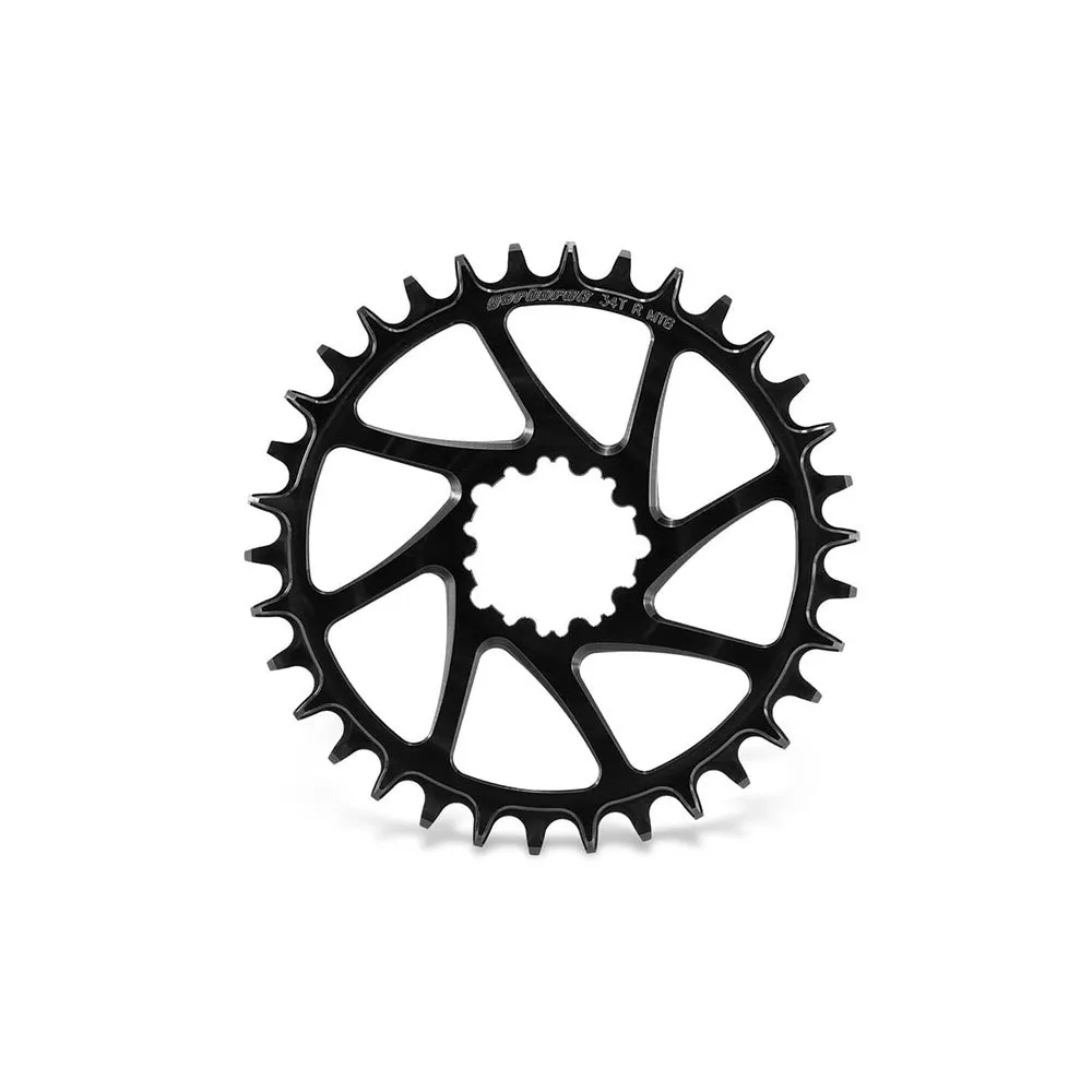 Garbaruk Bb30 Kettenblatt, Black, 34t