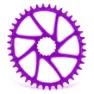 Garbaruk Cannondale Hollowgram Offset 1.7 Mm Ovales Kettenblatt, Violet, 32t