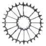 Garbaruk Dm Mtb Sram 8-bolt Boost Ovales Kettenblatt