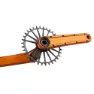 Garbaruk Enduro 30mm Kurbel, Silver / blue, 165mm