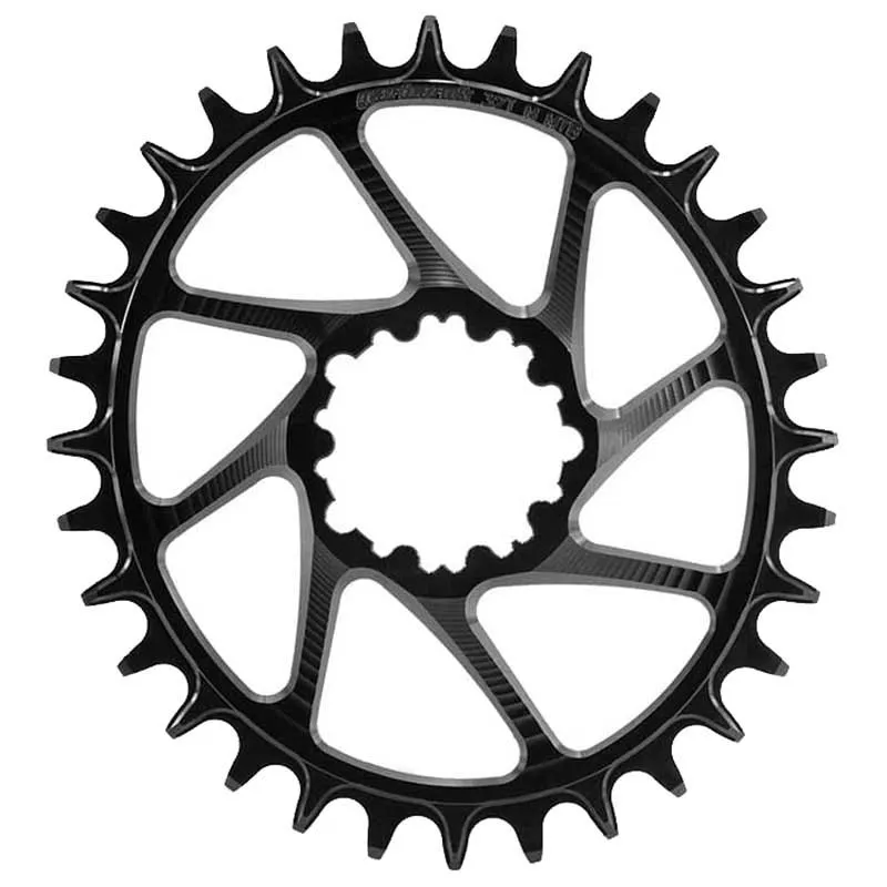 Garbaruk Gxp Ovales Kettenblatt, Black, 32t Garbaruk Gxp Ovales Kettenblatt, Black, 32t