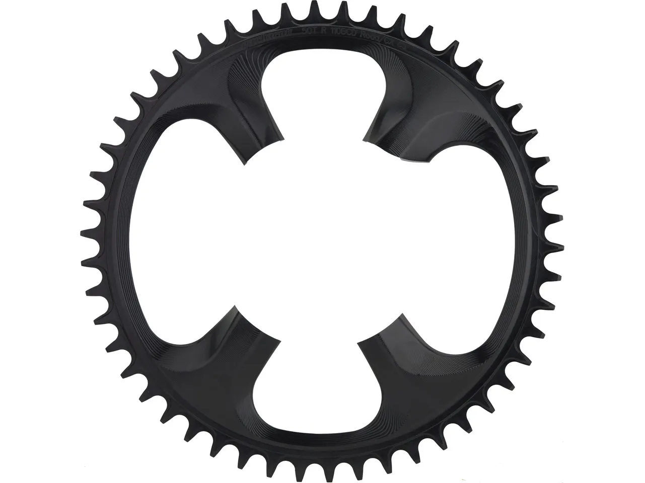 Garbaruk Kettenblatt Round Asymmetric 4-Arm für Shimano Ultegra 8000 Garbaruk Kettenblatt Round Asymmetric 4-Arm für Shimano Ultegra 8000