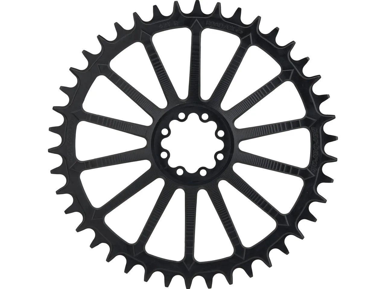 Garbaruk Kettenblatt Round AXS Road/CX SRAM Direct Mount 8-Loch 1-fach Garbaruk Kettenblatt Round AXS Road/CX SRAM Direct Mount 8-Loch 1-fach