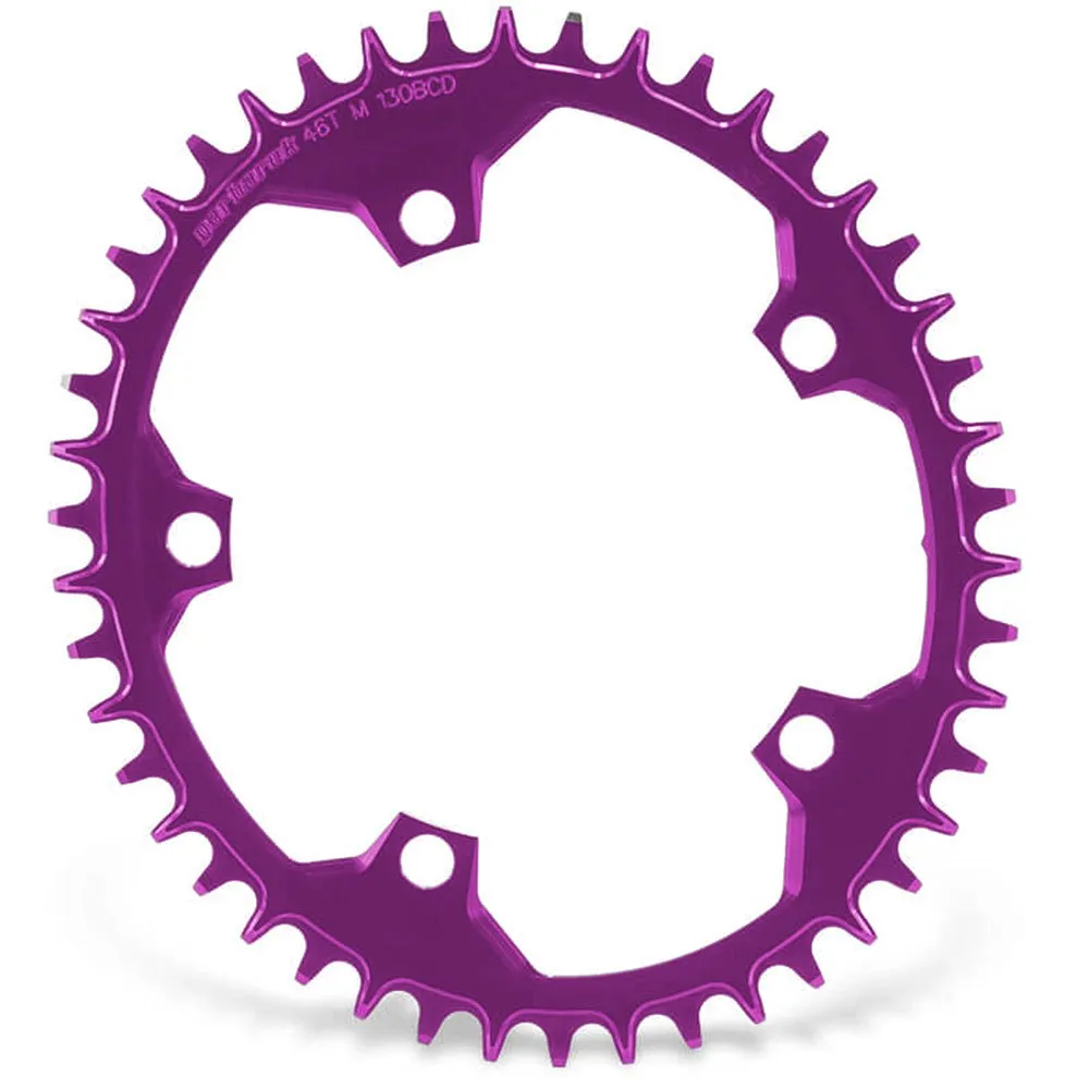 Garbaruk Ovales Kettenblatt, Violet, 44t Garbaruk Ovales Kettenblatt, Violet, 44t