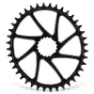 Garbaruk Road/gravel Dm Kettenblatt, Black, 46t
