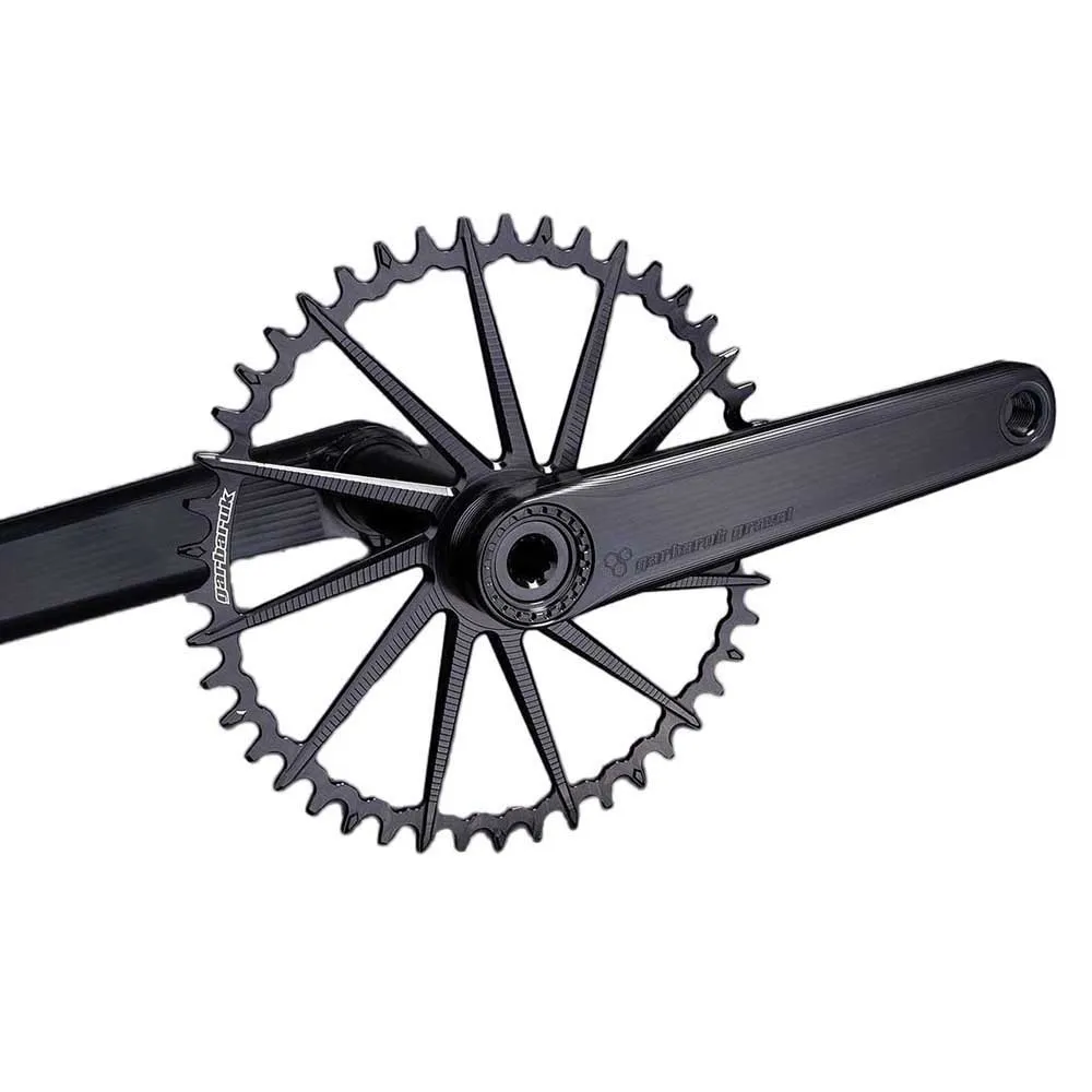 Garbaruk Road/gravel Kurbel, Black / black, 175mm Garbaruk Road/gravel Kurbel, Black / black, 175mm