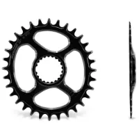 Garbaruk Shimano Xtr M9100 Custom Offset Ovales Kettenblatt Garbaruk Shimano Xtr M9100 Custom Offset Ovales Kettenblatt