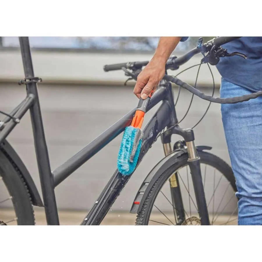 Gardena Cleansystem Reinigungsbürste, Grey / blue / red, One Size Gardena Cleansystem Reinigungsbürste, Grey / blue / red, One Size