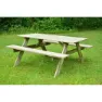 Gardiun Essential Picnic Tisch, Wooden, 165 x 154 x 75cm
