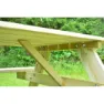 Gardiun Essential Picnic Tisch, Wooden, 165 x 154 x 75cm