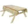 Gardiun Lift-up Picnic Tisch, Wooden, 200 x 154 x 74cm
