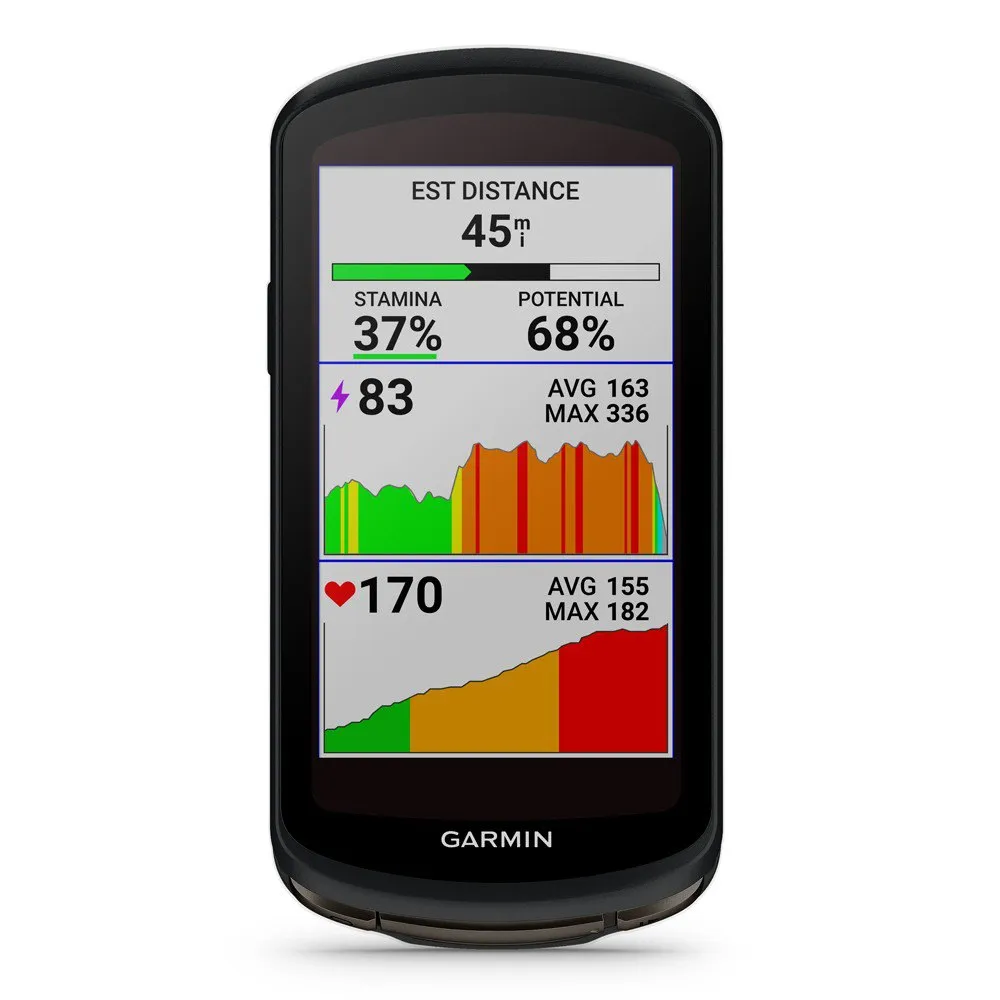 Garmin Edge 1040 Solar Fahrradcomputer Refurbished, Black 2, One Size