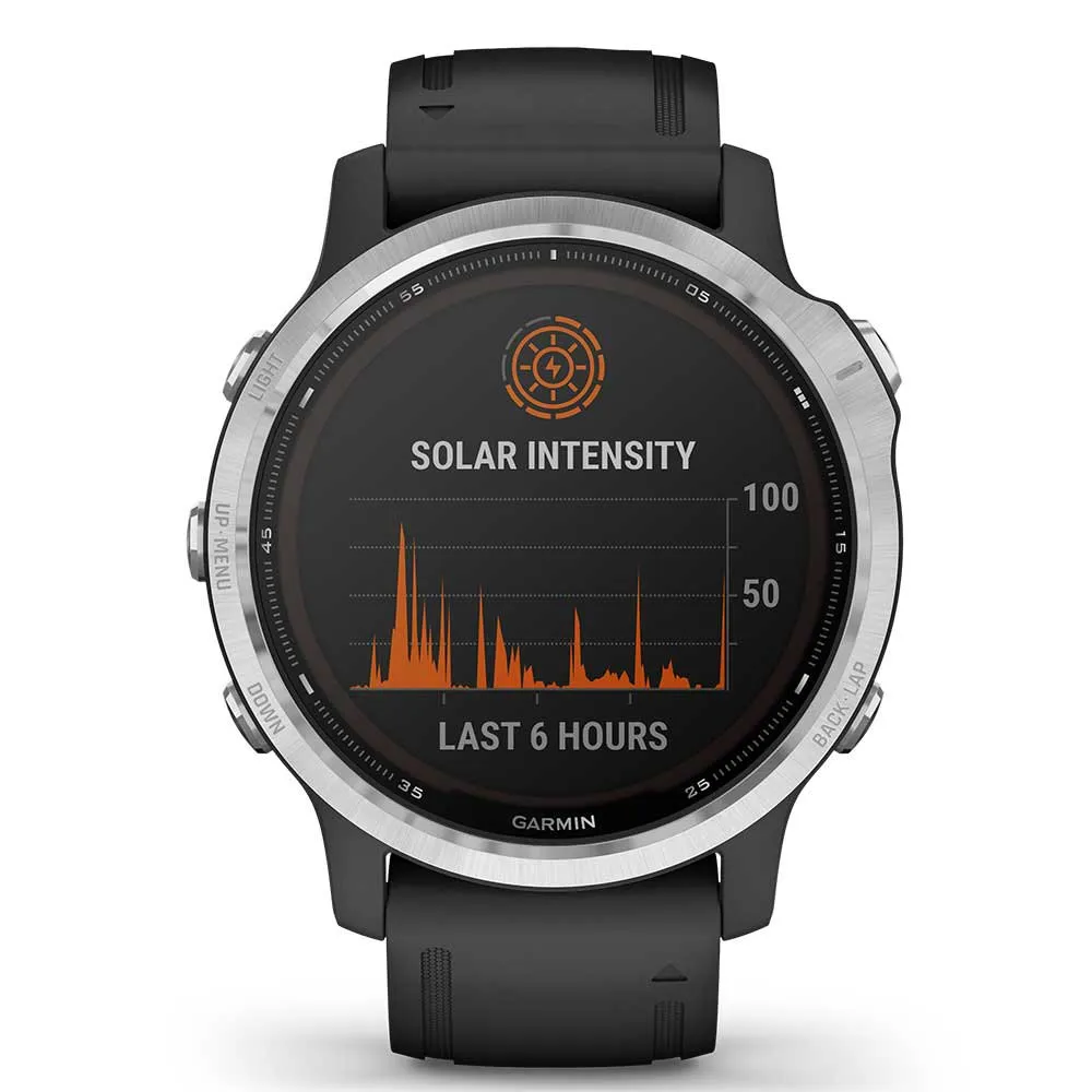 Garmin Fenix 6s Solar Uhr, Black / silver Garmin Fenix 6s Solar Uhr, Black / silver