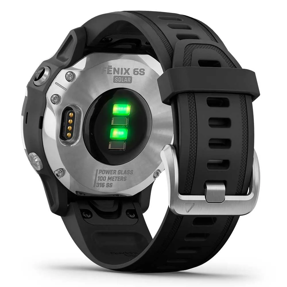 Garmin Fenix 6s Solar Uhr, Black / silver Garmin Fenix 6s Solar Uhr, Black / silver